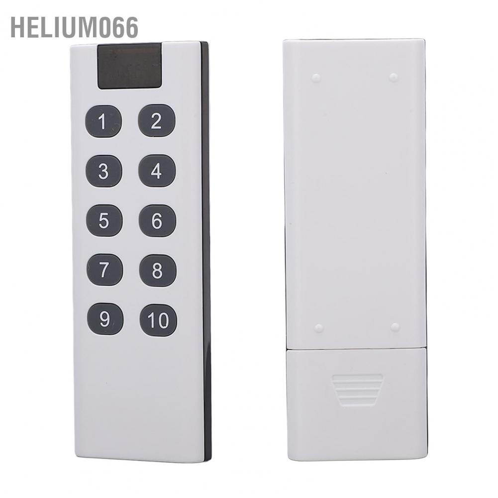 433MHz Điều khiển từ xa không dây 10 phím Khoảng cách dài 100 mét Có độ nhạy cao Bền chặt Ứng dụng rộng rãi Helium066