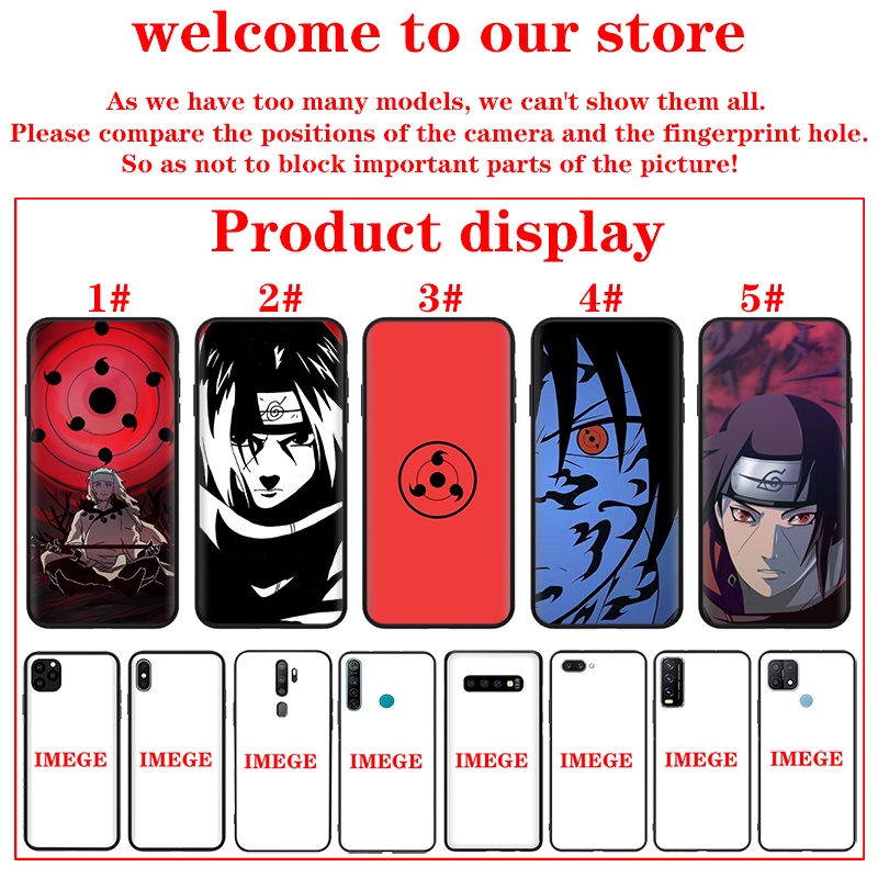 Mềm Ốp Lưng Naruto Nhiều Mẫu Mã Cho Điện Thoại Redmi Note 5 6 7 8 9 Pro Max 9t 9s Yd11