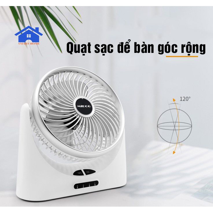 Quạt sạc USB để bàn cỡ lớn quạt điều hòa không khí quạt ký túc xá sinh viên quạt mini