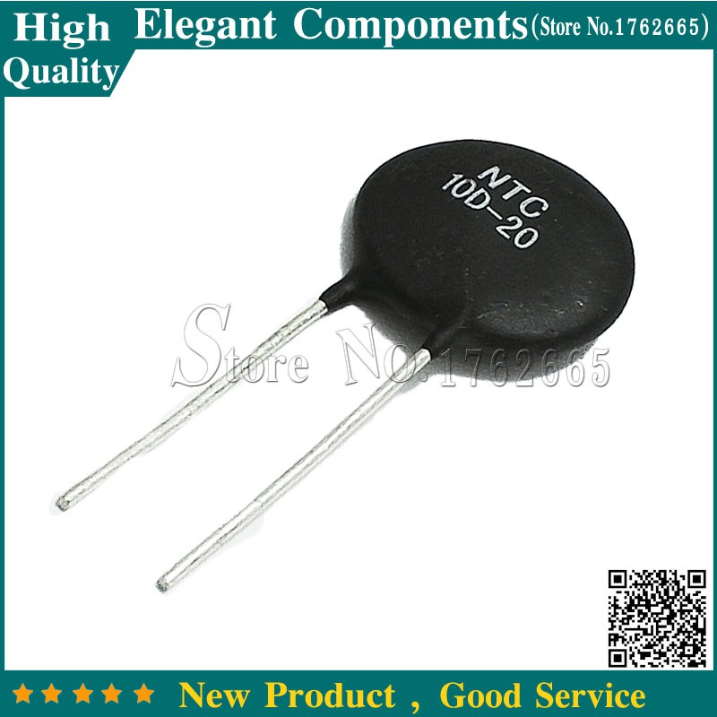 Set 10 Điện Trở 10D-20 NTC10D-20 DIP NTC 10D-20 10D20 Chuyên Dụng