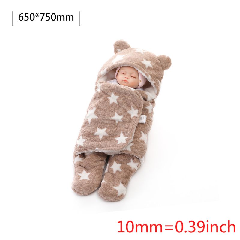 Chăn Quấn Em Bé Chất Liệu Cotton Mềm Mại