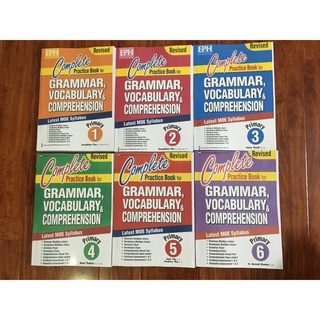 Combo 6q - Complete Practice Book for Grammar, Vocabulary & Comprehension Primary