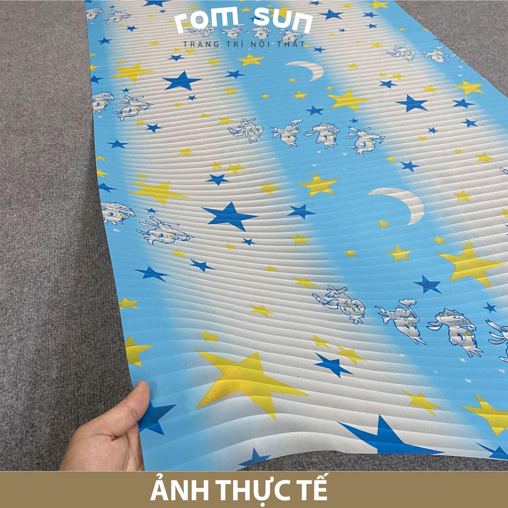 Khổ 90cm | Decal dán kính mờ , Giấy dán kính mờ phòng ngủ cho bé - Decal mờ hoạt hình ngôi sao dán cửa | BigBuy360 - bigbuy360.vn