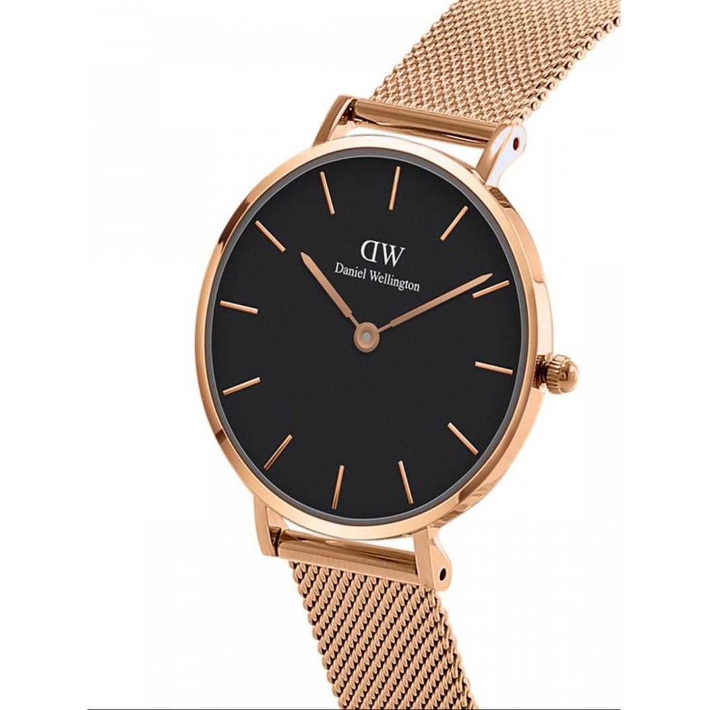 Đồng Hồ Nữ Daniel Wellington Classic Petite Melrose Black DW Chính Hãng - OtisWatch