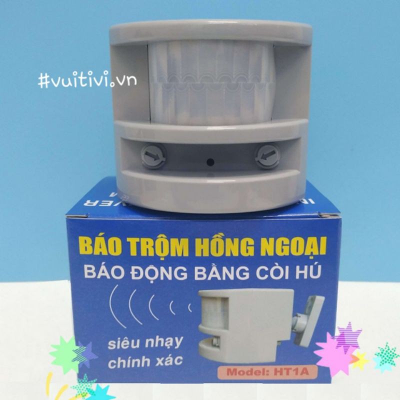 Bộ báo trộm, báo khách hồng ngoại độc lập có remote điều khiển từ xa (hàng VIỆT NAM)