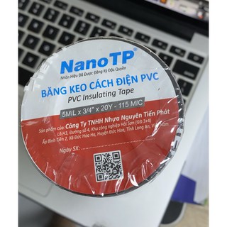 5 Cuộn băng keo điện Nano TP 10 Yard