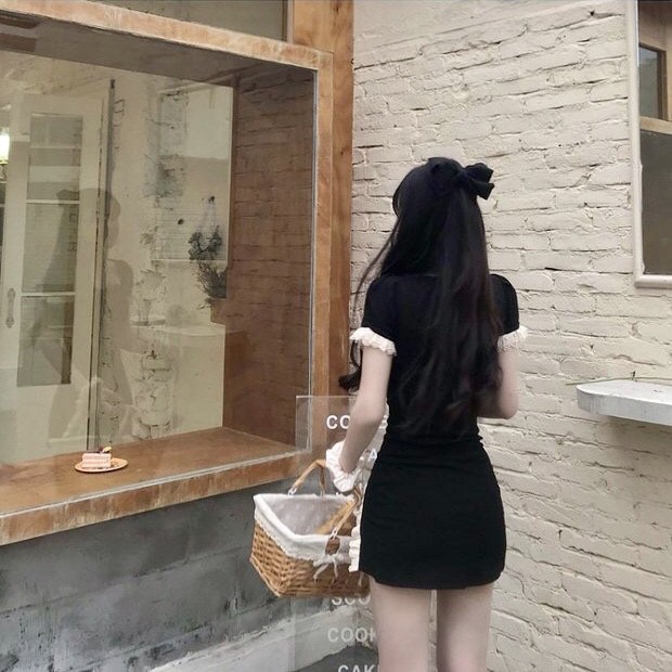 [SẴN] Váy đầm dáng ôm body phối ren dễ thương, gợi cảm SANA DRESS (Kèm ảnh thật) | BigBuy360 - bigbuy360.vn