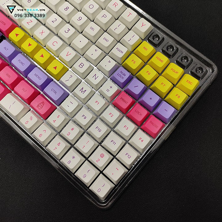 Bộ nút Clone XDA Ice Cream nhựa thick PBT dyesub 140 nút