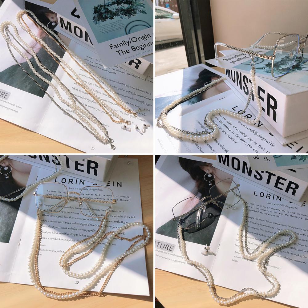 ESPO Dây Xích Kim Loại Đeo Kính Mát