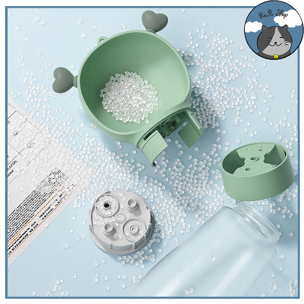 Bình Nước Di Động Cho Thú Cưng Dụng Cụ Uống Nước Cầm Tay Du Lịch Tiện Dụng Cho Chó Mèo