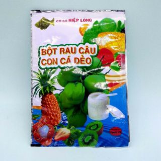 Bột rau câu con cá dẻo 12g