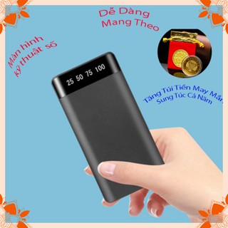 [ Pin Trâu - Sử dụng chip thông minh] Sạc Dự Phòng Power Bank 20000 mAh - Sức mạnh công nghệ mới
