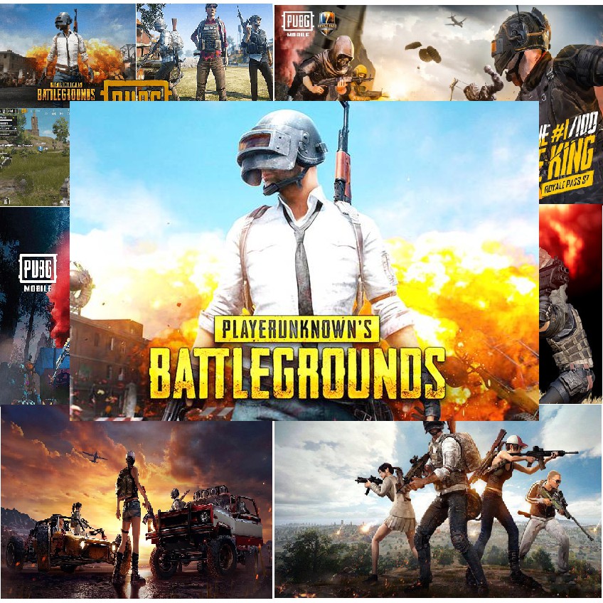 Poster Pubg game chiến đấu hàng đầu Việt Nam