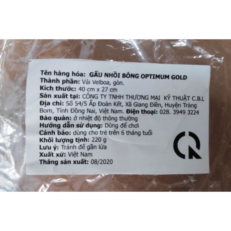 Thỏ bông tai dài  / Gấu nhồi bông Teddy cho bé