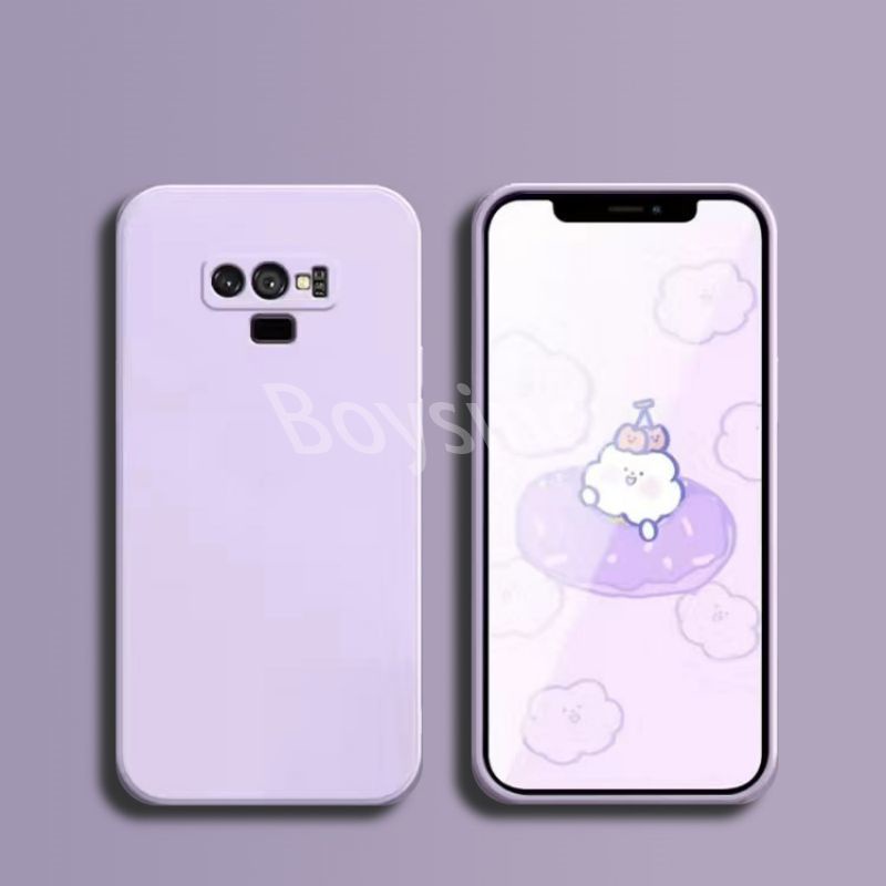 Ốp Điện Thoại Silicon Dẻo Vuông Cho Samsung Note 9 10 20 Plus