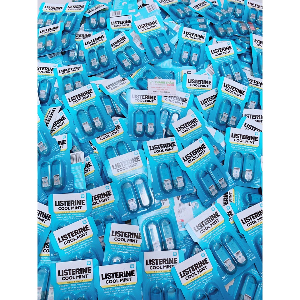 XỊT THƠM MIỆNG, DIỆT KHUẨN LISTERIN