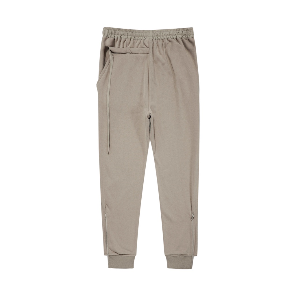 Quần Jogger Zip Kem