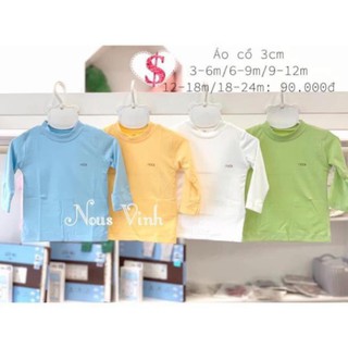 - áo giữ nhiệt nous cổ 3cm 4 màu