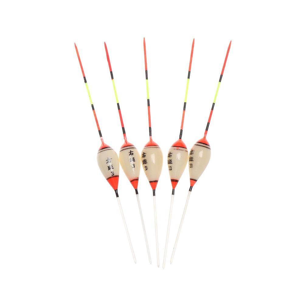 Set 5 Phao Câu Cá Bằng Gỗ Mới