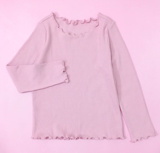 Áo thun gân cổ thấp