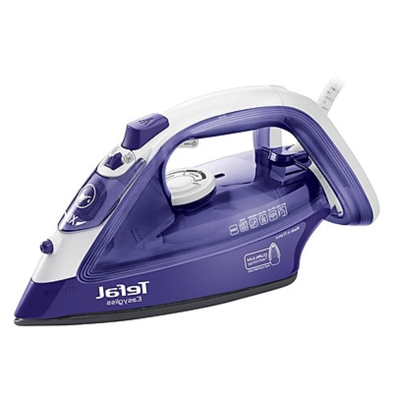 Bàn Ủi Hơi Nước TEFAL FV3930 - Tím Trắng - Hàng Chính Hãng