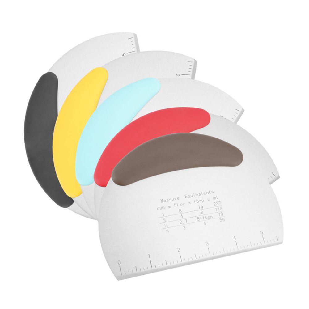 FOREVER Dụng Cụ Cạo Bột Làm Bánh Pizza Bằng Thép Không Gỉ DIY