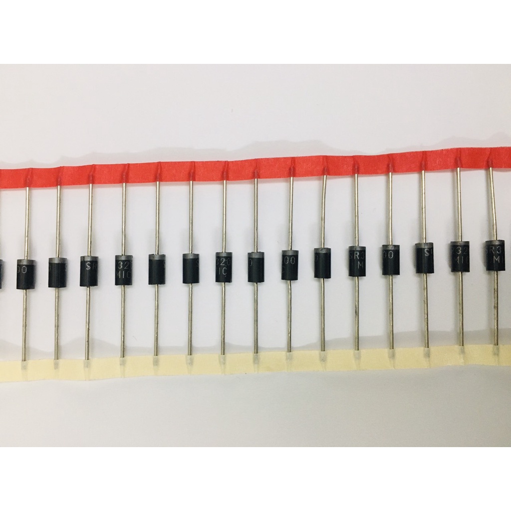 Bộ 10 con Diode schottky SR2200, SR3200 200V 2A, 3A