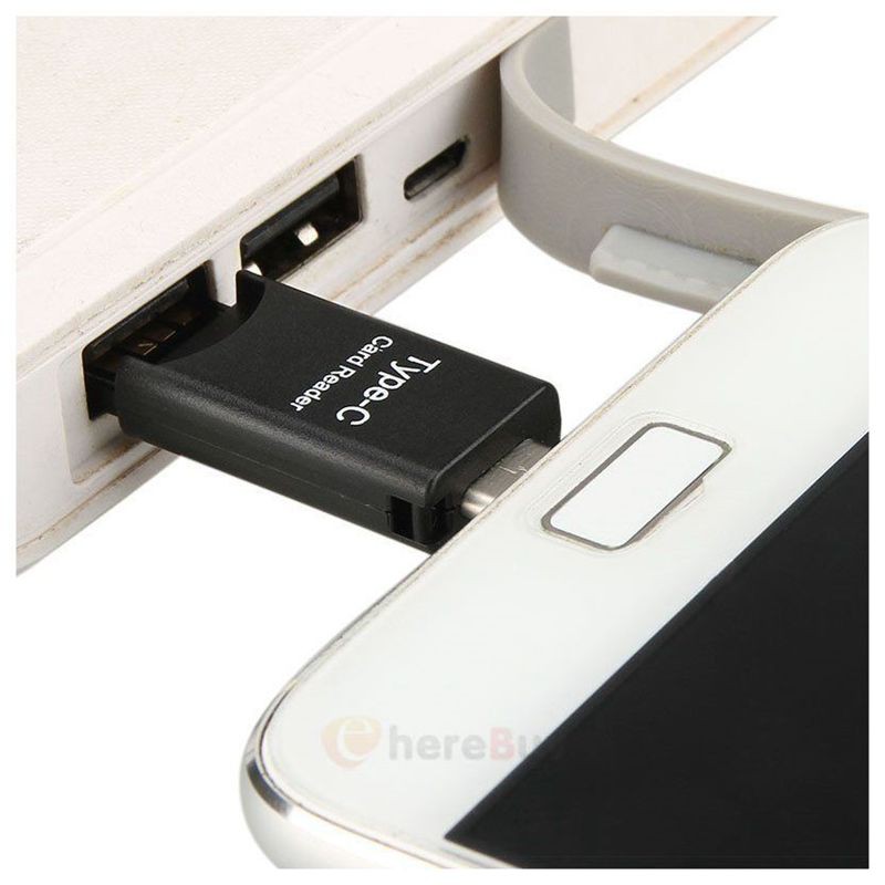 Đầu Đọc Thẻ Nhớ Usb 3.1 Type C Sang Micro-Sd Tf