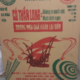 NHANG MUỖI THẦN LONG COMBO 10 HỘP