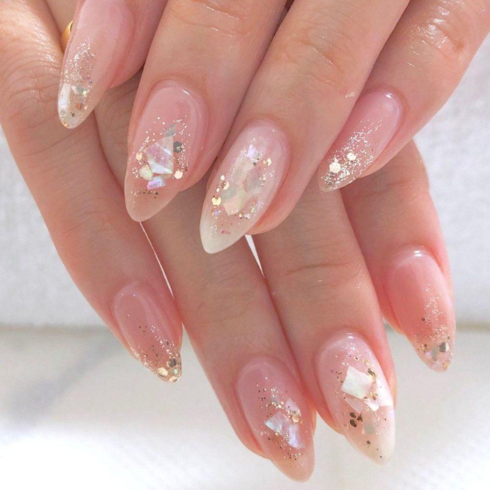 Hộp Sequin Lục Giác Hình Lục Giác Lấp Lánh Dùng Trang Trí Móng Nghệ Thuật