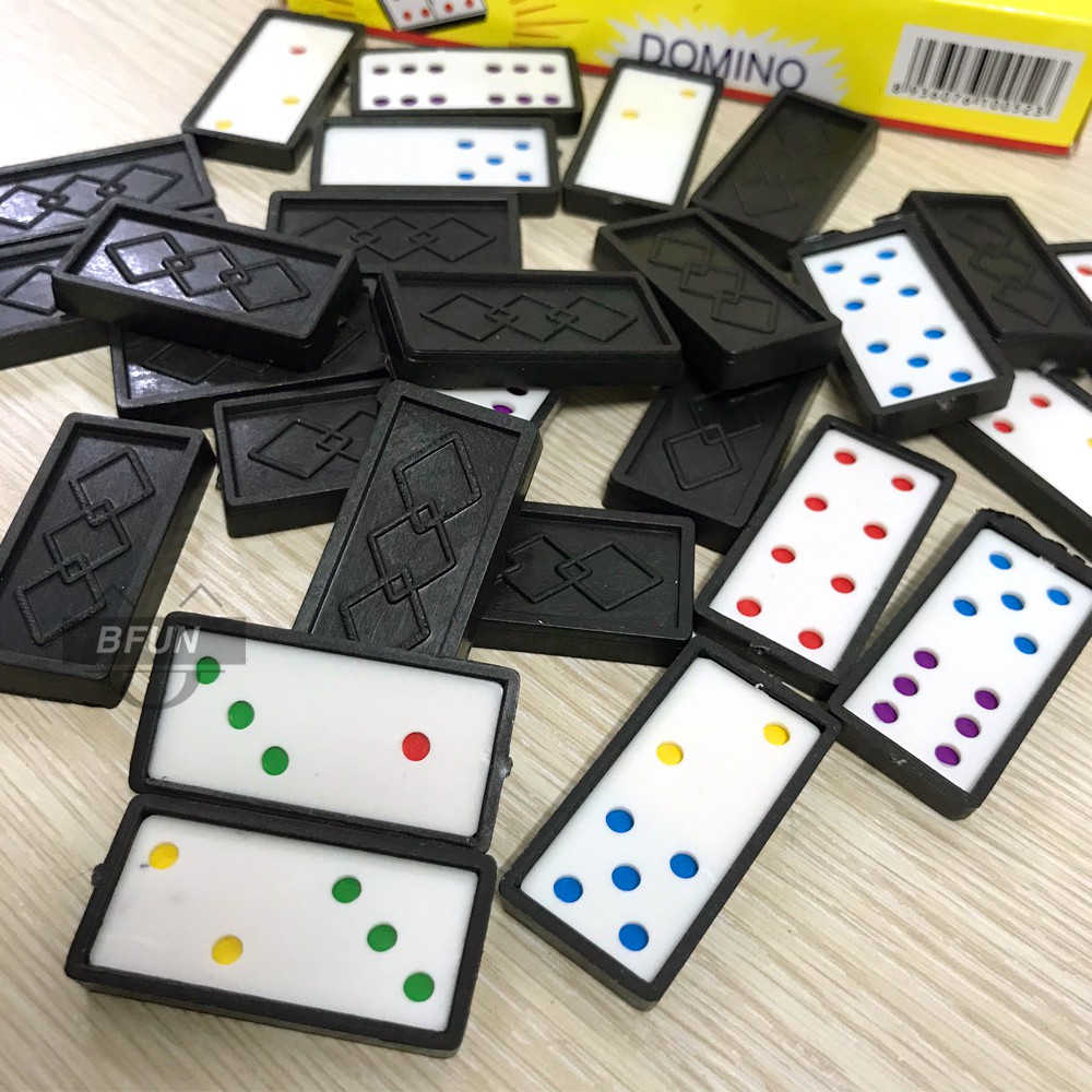 Cờ DOMINO ĐẠI PHÁT TÀI Cao Cấp - Quân Cờ Bằng Nhựa, Boardgame, Đồ Chơi Trẻ Em BFUN