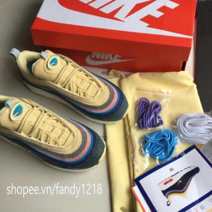 ccc 6/6 SALE Xả kho Giày thể thao Air Max 1/97 x Sean Wotherspoon .( Xả Tết Tết) . ! Sales 11-11 . rẻ HOT ✔ * L ! : ? zx