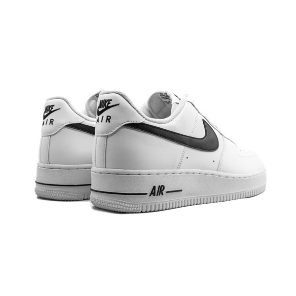 GHZ Giày Nike_Air Force 1 đen trắng, Giày Af1 vệt đen, bản đẹp chuẩn. Hỗ trợ đổi size.