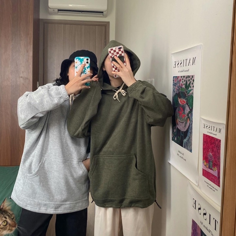 [HD3] KIM - Áo nỉ mũ dây rút - Basic Hoodie V2