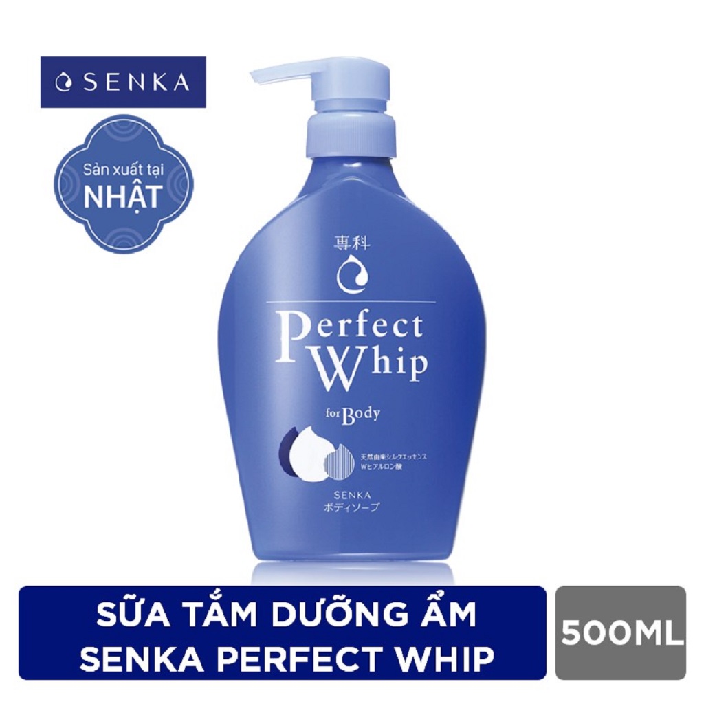 [Mã COSGLORIAT4 -8% đơn 250K] Sữa Tắm Dưỡng Ẩm Hương Hoa Tươi Mát Senka Perfect Bubble for Body Floral Plus 500ml