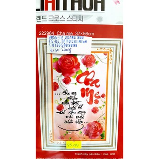 Tranh thêu cha mẹ-222964