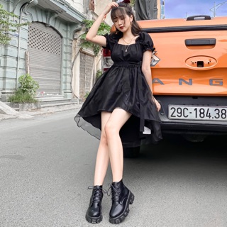 Đầm voan gothic Đầm dự tiệc Jna Official