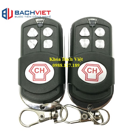 Điều khiển cửa cuốn CH-F9 đa năng, Remote cửa cuốn mã nhảy Đài Loan có 15 lựa chọn giá rẻ - Khóa Bách Việt.