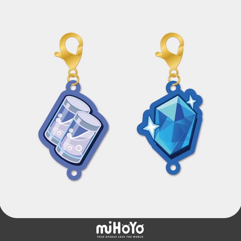 [miHoYo Official x Yamete Shop][Order] Móc Khóa/Điện Thoại Mini Acrylic STA & Crystal Honkai Impact 3