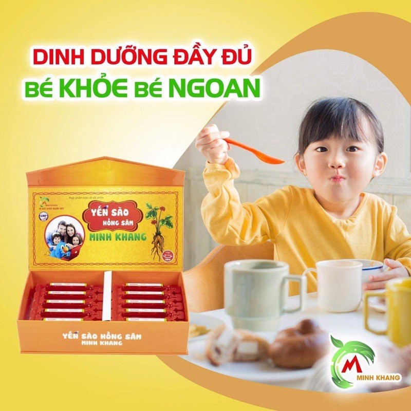 Yến Sào hồng sâm minh Khang