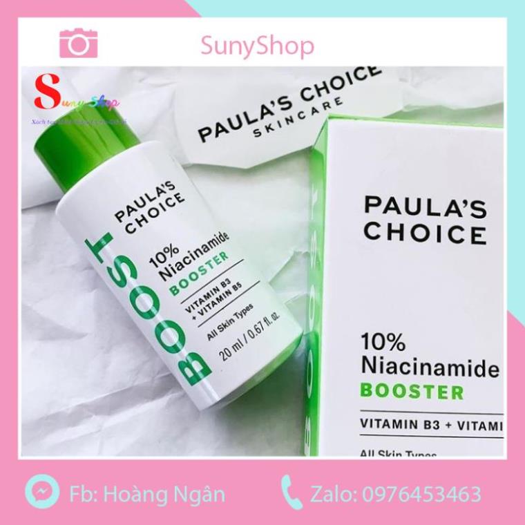 Tinh chất 10% Niacinamide làm se khít lỗ chân lông và săn chắc da 20ml