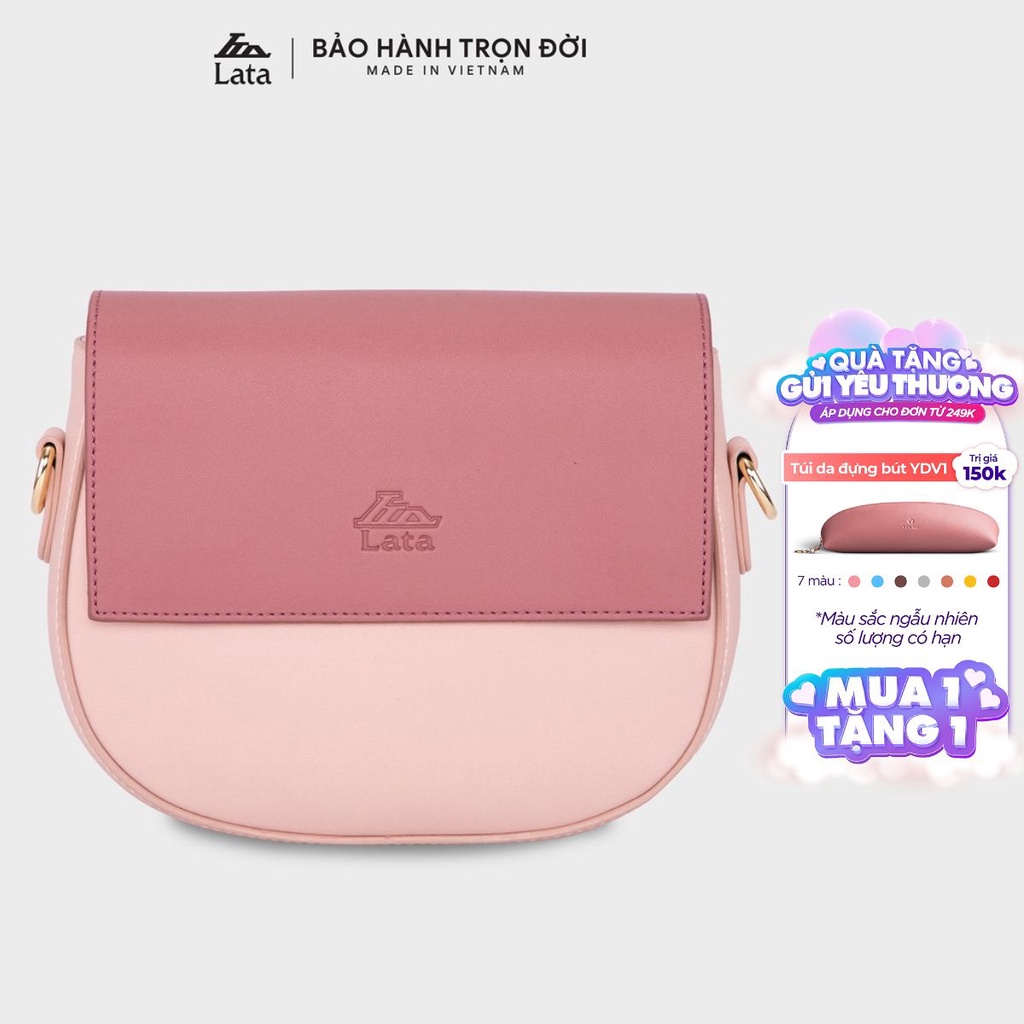 Túi đeo chéo nữ thời trang LATA HN77 nhiều màu