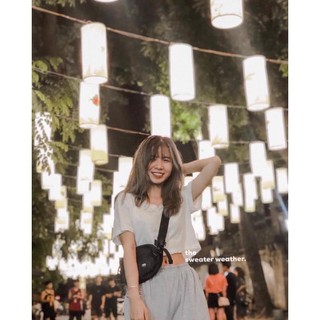 Áo croptop nữ 🌸 áo croptop basic cổ tim nữ siêu hot 🌸