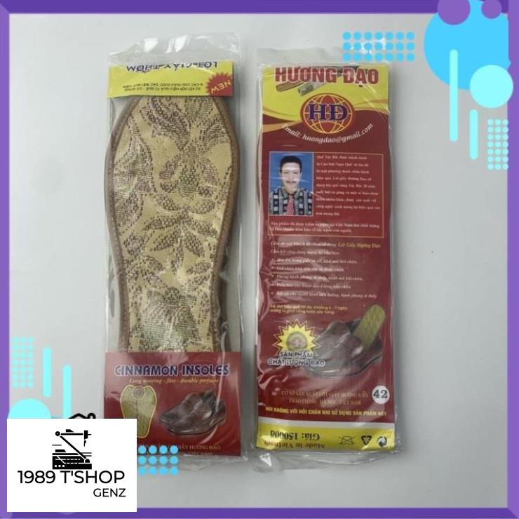Lót Giày Quế Nam Nữ Khử Mùi Chống Hôi Chân