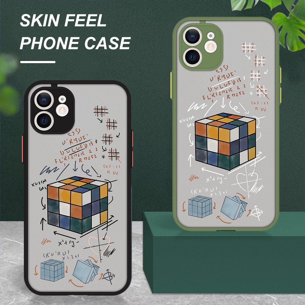 Ốp Điện Thoại Hình Rubik Cho Redmi Note 10 11 Pro Max 9T Redmi Note 10S Note 7 8 9 Pro 9S 6A 8A 9A 9i 9C Xiaomi Poco X2 4G 5G