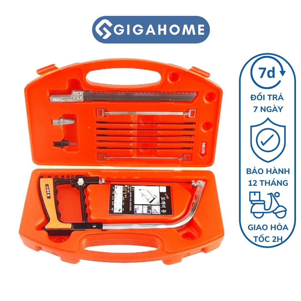 Bộ Cưa Cầm Tay GIGAHGOME 12 Món Tiện Dụng, Chịu Nhiệt Độ Cao 2587