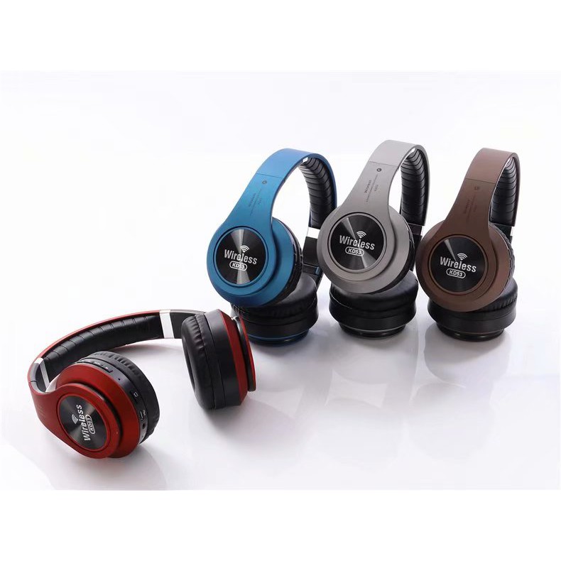 Tai nghe bluetooth 5.0 chơi game over-ear 2 in 1 tai nghe wireless KD53 2 bên gọi thoại âm thanh HiFi