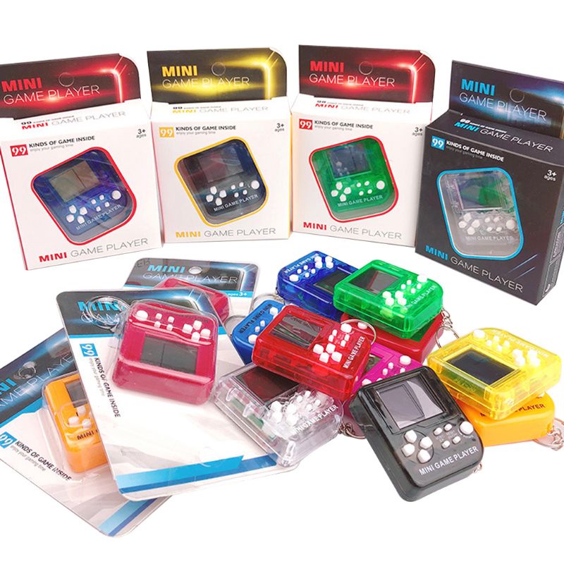 Máy Chơi Game Điện Tử Cầm Tay Có Móc Khóa Cho Bé