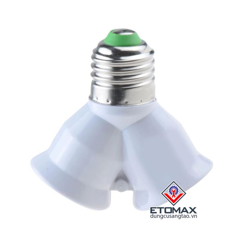 Đầu chia đui xoáy E27