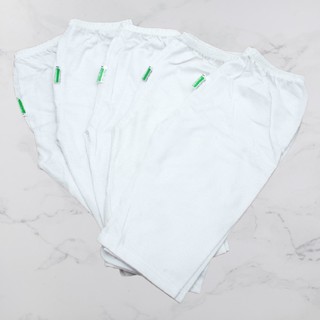 Combo 10 quần dài cotton trắng cho bé